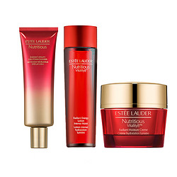 ESTEE LAUDER 雅诗兰黛 ESTĒE LAUDER雅诗兰黛 红石榴洁面乳+高光水+晚霜排浊三件套