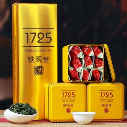 京东plus会员安溪铁观音新茶1725礼盒装250g2
