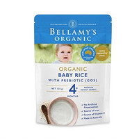 BELLAMY'S 贝拉米  婴幼儿辅食 宝宝有机米粉 125g