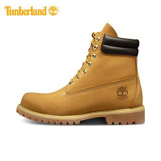 Timberland 添柏岚 男鞋户外休闲经典防水高帮6寸靴|73540（41、73540W/小麦色）