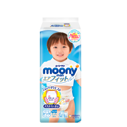moony  尤妮佳 男宝宝拉拉裤 XL38片