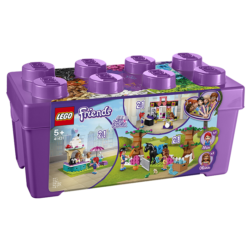 lego 乐高 好朋友系列 41431心湖城积木盒