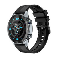 ZTE 中兴 WATCH GT 智能手表 47.8mm 烟墨灰铝合金表壳 黑色硅胶表带（GPS、血氧、心率）