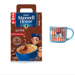 Maxwell House 麦斯威尔 三合一 特浓咖啡粉 13g*100条