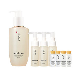 雪花秀（SULWHASOO）顺行柔和洁颜油 200ml套组