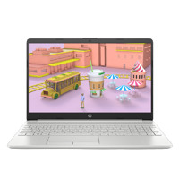 HP 惠普 星15 青春版 15.6英寸 轻薄本 月光银(酷睿i7-1065G7、MX330、8GB、256GB SSD、1TB HDD、1080P、IPS）