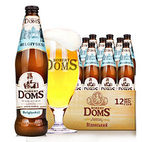 多玛斯 乌克兰进口啤酒 DOMS白啤酒500ml*12瓶装