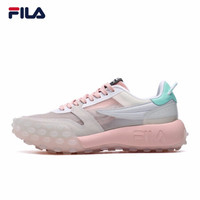 FILA 斐乐 老爹鞋女鞋男鞋GARA 2021夏季网面透气情侣跑步鞋运动鞋 贝壳粉/斐乐白-PW 38.5