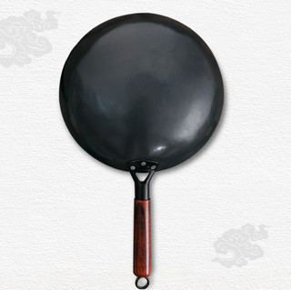 庆龙 炒锅(36cm、不粘、无涂层、铁、带盖)