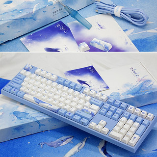 Varmilo 阿米洛 MA108 海韵 108键 有线静电容键盘