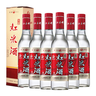 HONGLI 红荔牌 红米酒 金装 30%vol 白酒 500ml*6瓶 整箱装