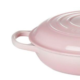 Le Creuset 酷彩 铸铁锅S系列 炖锅(2.2L、珐琅铸铁、雪纺粉)