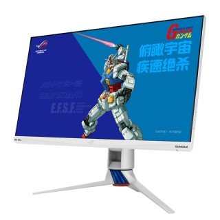 ROG 玩家国度 XG279Q 高达联名款 27英寸 IPS G-sync 显示器 白色(2560×1440、170Hz、95%DCI-P3、HDR400)