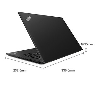 ThinkPad 思考本 T480 14.0英寸 轻薄本 黑色(酷睿i5-8250U、核芯显卡、8GB、500GB SSD、1366×768、20L5A02NCD)