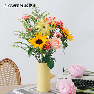 FlowerPlus花加 简约混合鲜花单次体验花材随机鲜切花速递 预售 悦花单次，不含花瓶 周一收花