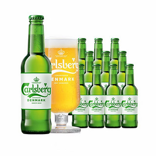 carlsberg 嘉士伯 醇滑嘉士伯啤酒 330ml*12瓶