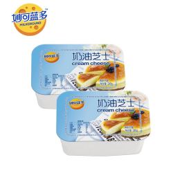 MILKGROUND 妙可蓝多 奶油芝士  240g*2盒
