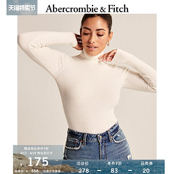 Abercrombie & Fitch 女装 修身高领针织衫 307617-1 AF