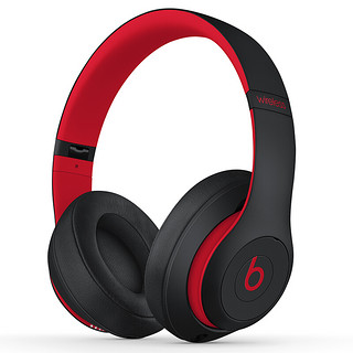 Beats Solo 3 wireless 十周年纪念款 耳罩式头戴式无线蓝牙降噪耳机 桀骜黑红