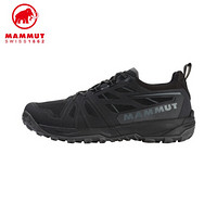 MAMMUT 猛犸象 男士高透气多功能低帮通勤/徒步/越野跑鞋 3030-03430 黑色-钛灰色 40.5