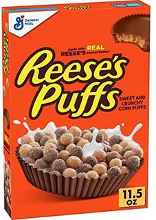 Reese's Peanut Butter Puffs, Breakfast Cereal, 11.5 Ounce