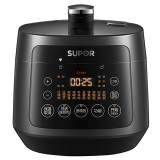 SUPOR 苏泊尔 球釜系列 SY-30FC12Q 电压力锅 3L 黑色