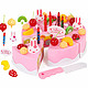 知识花园 37件装 水果蛋糕切切乐 粉色