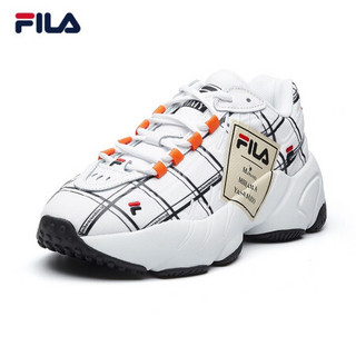 FILA × MIHARA 斐乐官方ADE情侣老爹鞋2020秋新款休闲运动鞋女 斐乐白-WT 40