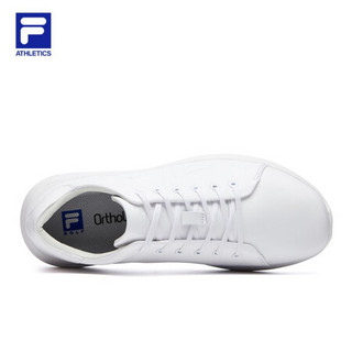 FILA ATHLETICS斐乐Swing 1911女鞋2021春季真皮高尔夫鞋 斐乐白-FW 39