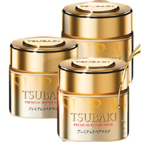 TSUBAKI 丝蓓绮 金色发膜 180g*3瓶