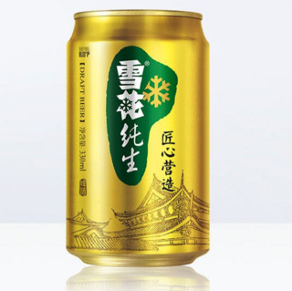 SNOWBEER 雪花 匠心营造 纯生啤酒 330ml*24听