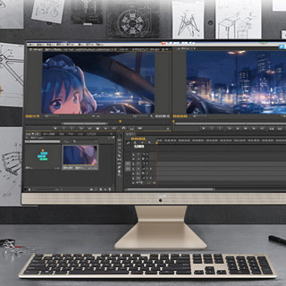 ASUS 华硕 猎鹰V4  27英寸 一体机