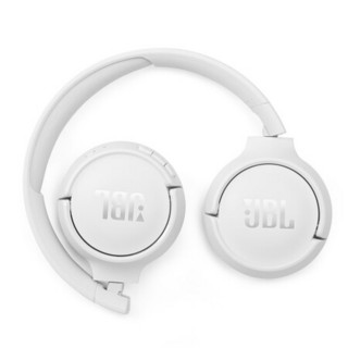 JBL 杰宝 TUNE 510BT 耳罩式头戴式动圈蓝牙耳机 白色