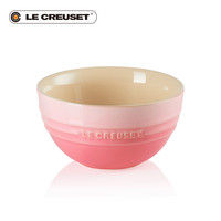 LE CREUSET 酷彩 法国 LE CREUSET 酷彩 炻瓷面碗单个简约多色家用米饭碗汤碗餐具(红色)
