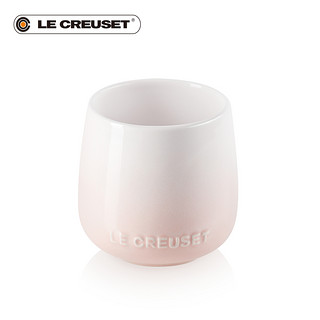 法国LE CREUSET酷彩 炻瓷Sphere系列花蕾系列250ml平底家用茶水杯（蛋白色）