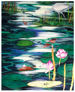 维多利亚·维洛佐《无愧之行》100x80cm 装饰画 水彩画 油画颜料画布