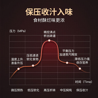 双喜 电压力锅5L家用电饭煲4L智能全自动家用多功能高压电饭锅6L