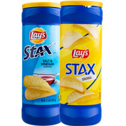 Lay's 乐事 无限桶薯片 醋盐味 155.9g*2桶