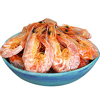 山海购 即食烤虾干碳烤大虾对虾干袋装中号4-5cm 125g