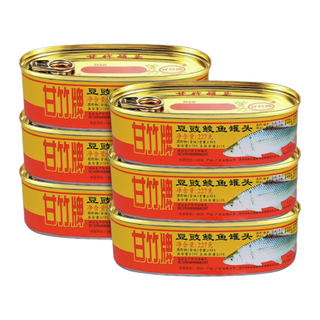 豆豉鲮鱼罐头广东特产鱼罐头
