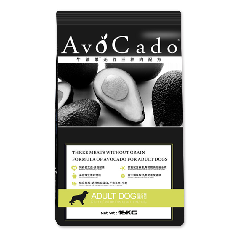  AvoDerm 无谷三种肉全犬成犬狗粮
