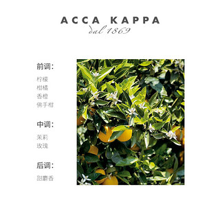 ACCA KAPPA 绿橘护发素保湿补水柔顺干枯毛躁清爽滋润250ml（250mL）