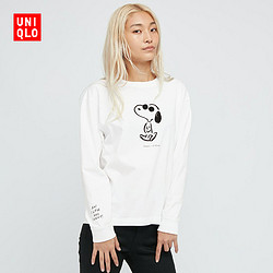 UNIQLO 女装 (UT) PEANUTS× Yu Nagaba圆领T恤(长袖) 437546
