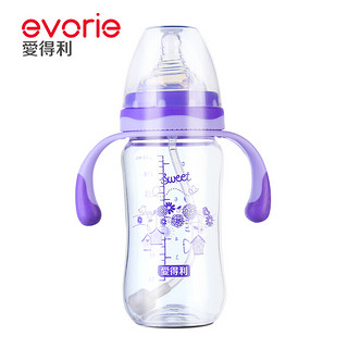 evorie 爱得利 婴儿宽口径奶瓶 240ml