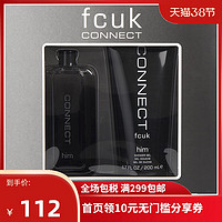 FCUK法式 法式连结男士香氛套装（须后水100ml+沐浴露200ml）1套