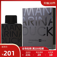 MANDARINA DUCK 意大利鸳鸯 纯黑清新自然男士淡香水 EDT 100ml