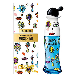 Moschino梦仙奴So Real Cheap物美价廉女士淡香水50100ml清新（50mL、透明）