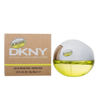 DKNY唐可娜儿绿青苹果女士香水淡香精EDP30ml持久花果香（100mL、绿色）