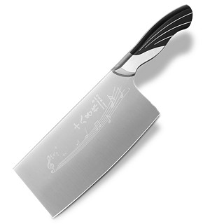 十八子作菜刀 家用切菜切肉刀厨房不锈钢刀具切片刀（顺发切片刀）