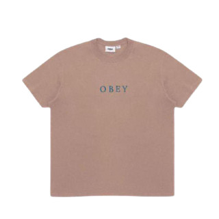 OBEY 男士短袖T恤 1080294G 棕色 L